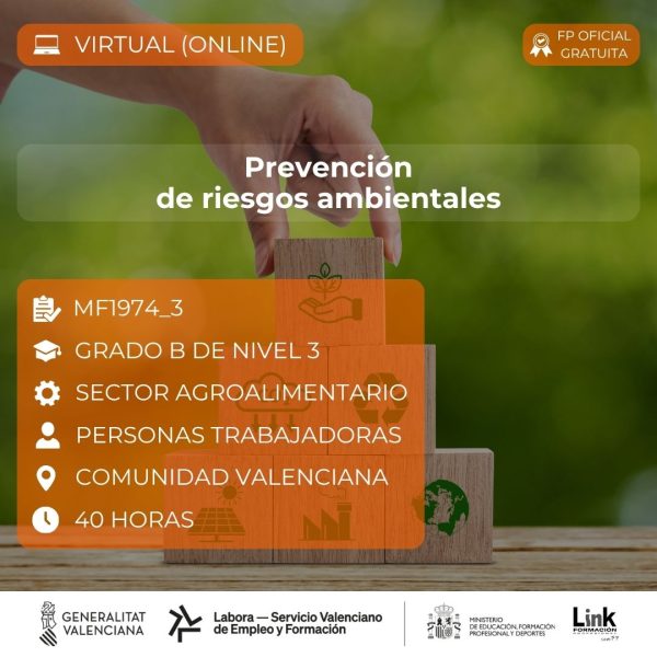 Curso de Prevención de riesgos ambientales para trabajadores - Link Formación