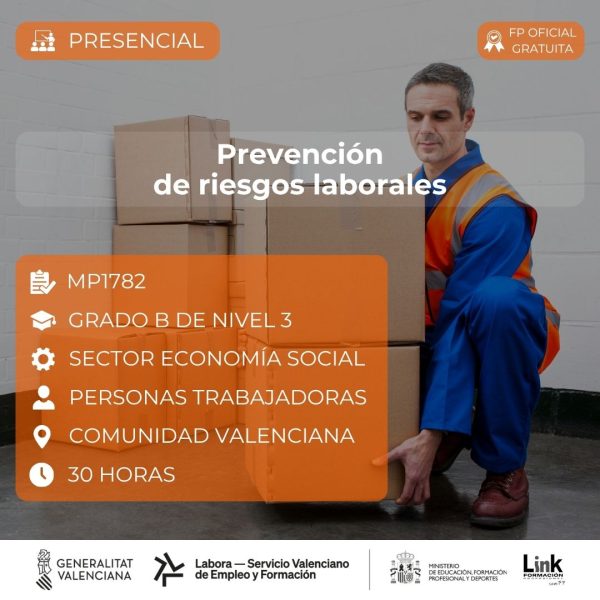 Curso de Prevención de riesgos laborales para trabajadores - Link Formación