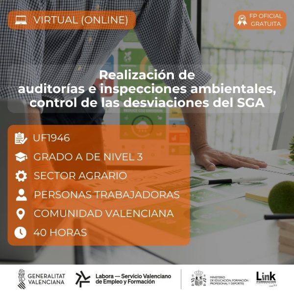 Curso de Realización de Auditorías e inspecciones ambientales para trabajadores - Link Formación