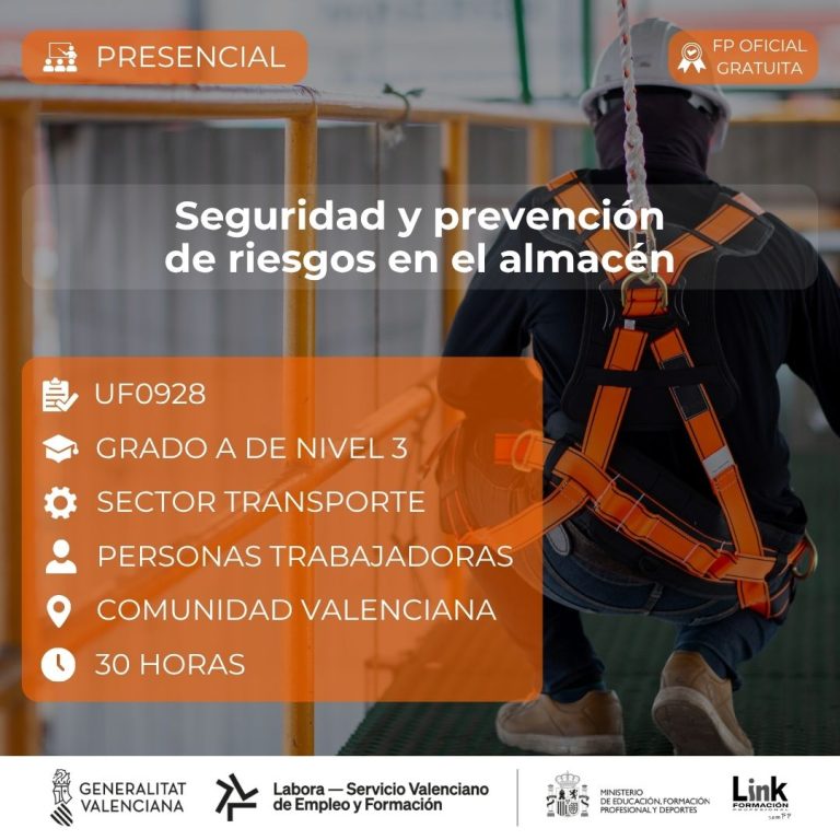 Curso de Seguridad y prevención de riesgos en el almacén para trabajadores - Link Formación