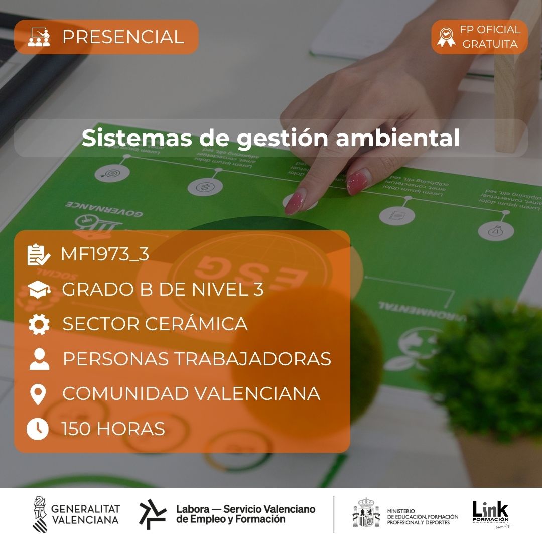 Curso de Sistemas de gestión ambiental para trabajadores - Link Formación