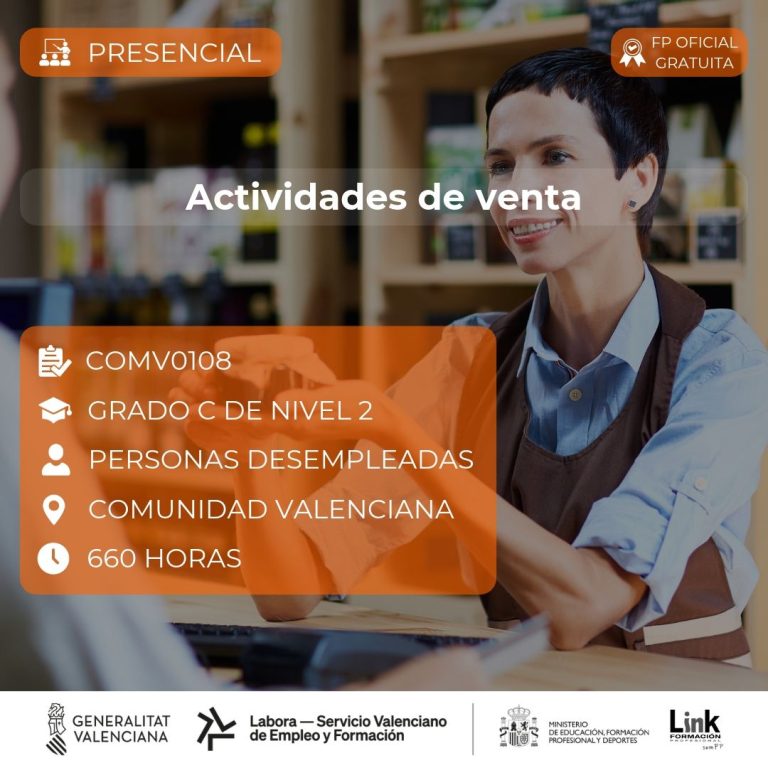 COMV0108 - ACTIVIDADES DE VENTA