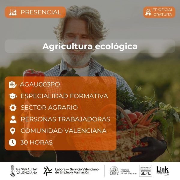 Curso de Agricultura ecológica para trabajadores - Link Formación