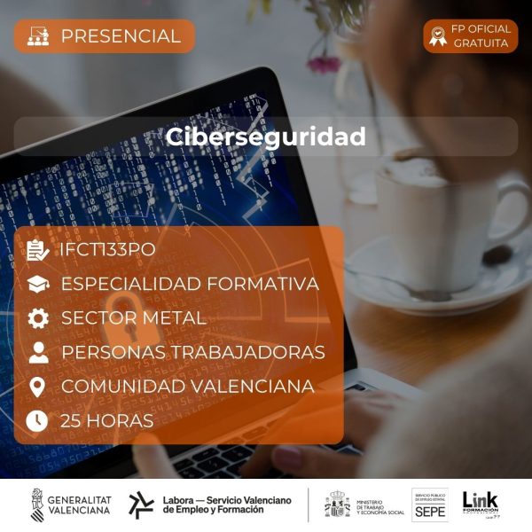 Curso de Ciberseguridad para trabajadores - Link Formación