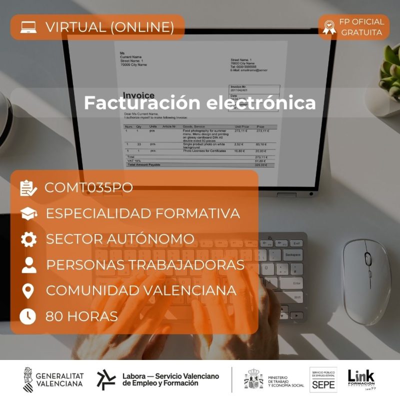 Curso de Facturación electrónica para autónomos - Link Formación