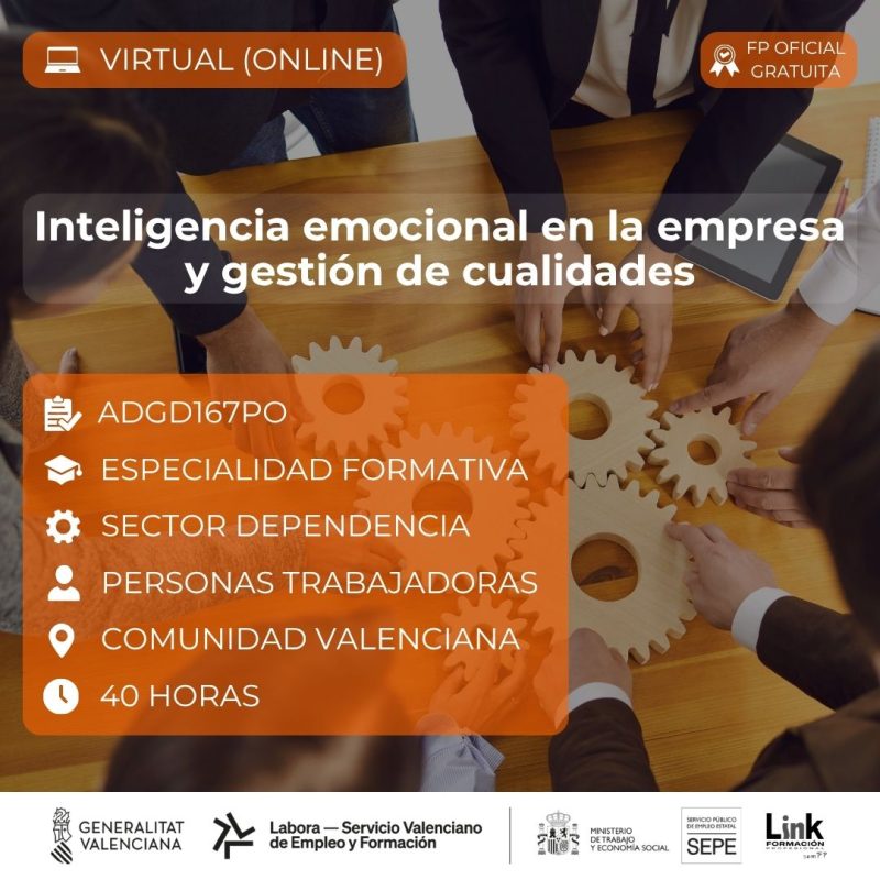 Curso de Inteligencia emocional en la empresa y gestión de cualidades para trabajadores - Link Formación