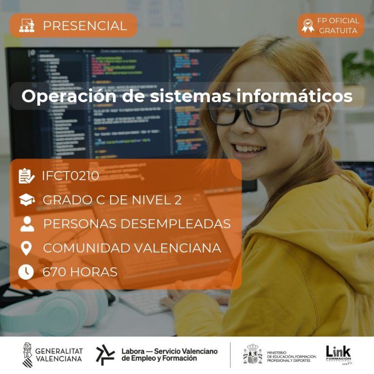 IFCT0210 - OPERACIÓN DE SISTEMAS INFORMÁTICOS