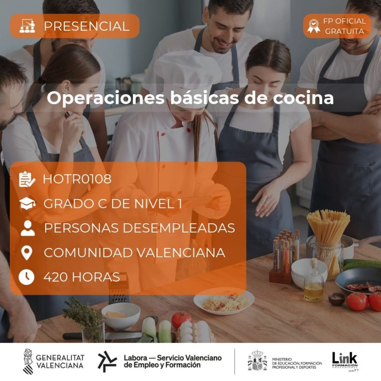 HOTR0108 - OPERACIONES BÁSICAS DE COCINA