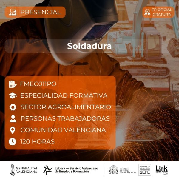 Curso de Soldadura para trabajadores - Link Formación